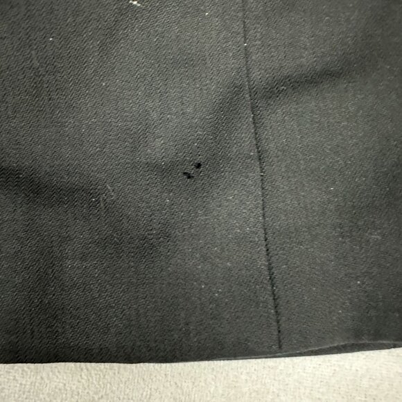 Stafford 46L Black Suit Jacket Two Button Classic Fit Mens 100% Wool - Picture 4 of 8